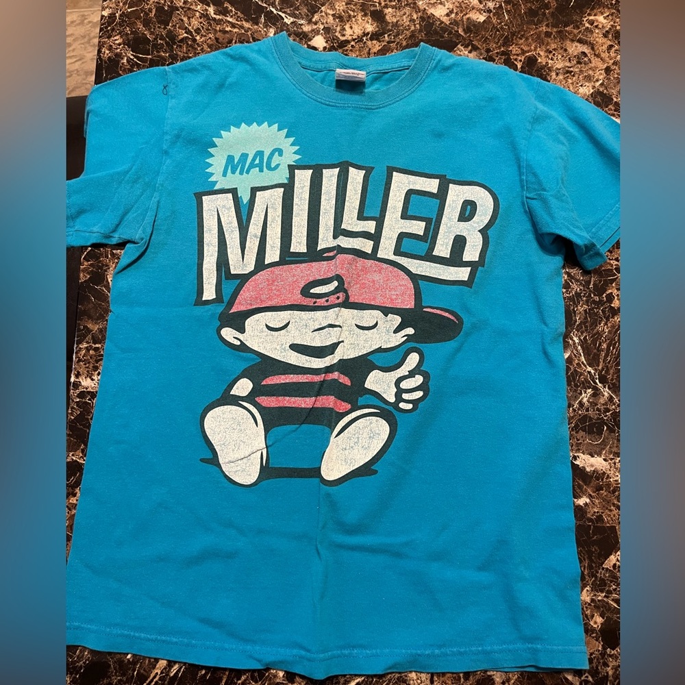 Ladies Mac Miller Pittsburgh OG T-shirt.